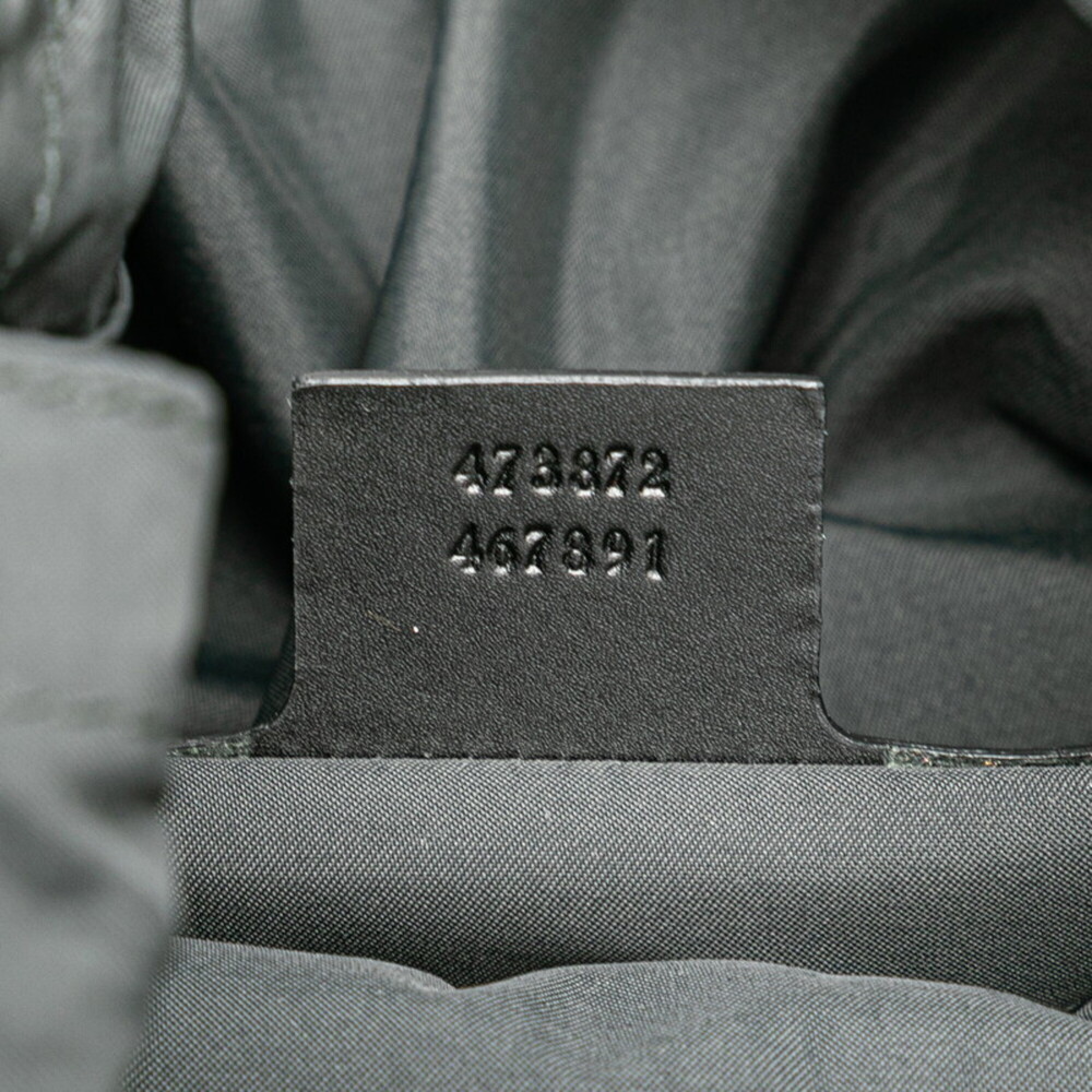 GUCCI Authentic Black Leather Backpack - Picture 9 of 9